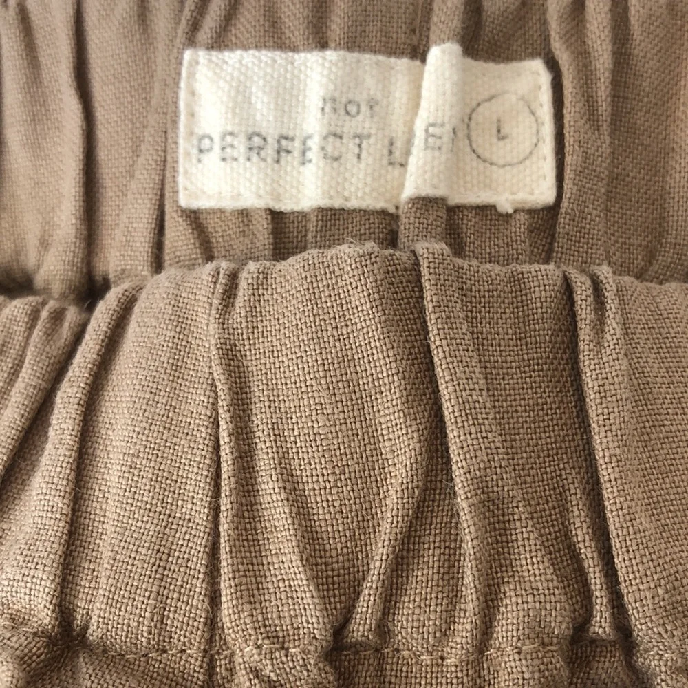 NPL taupe York midi pants Large - Picture 4 of 4